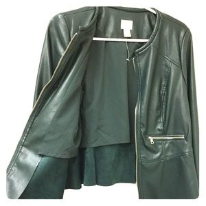 Chico’s Leather Jacket